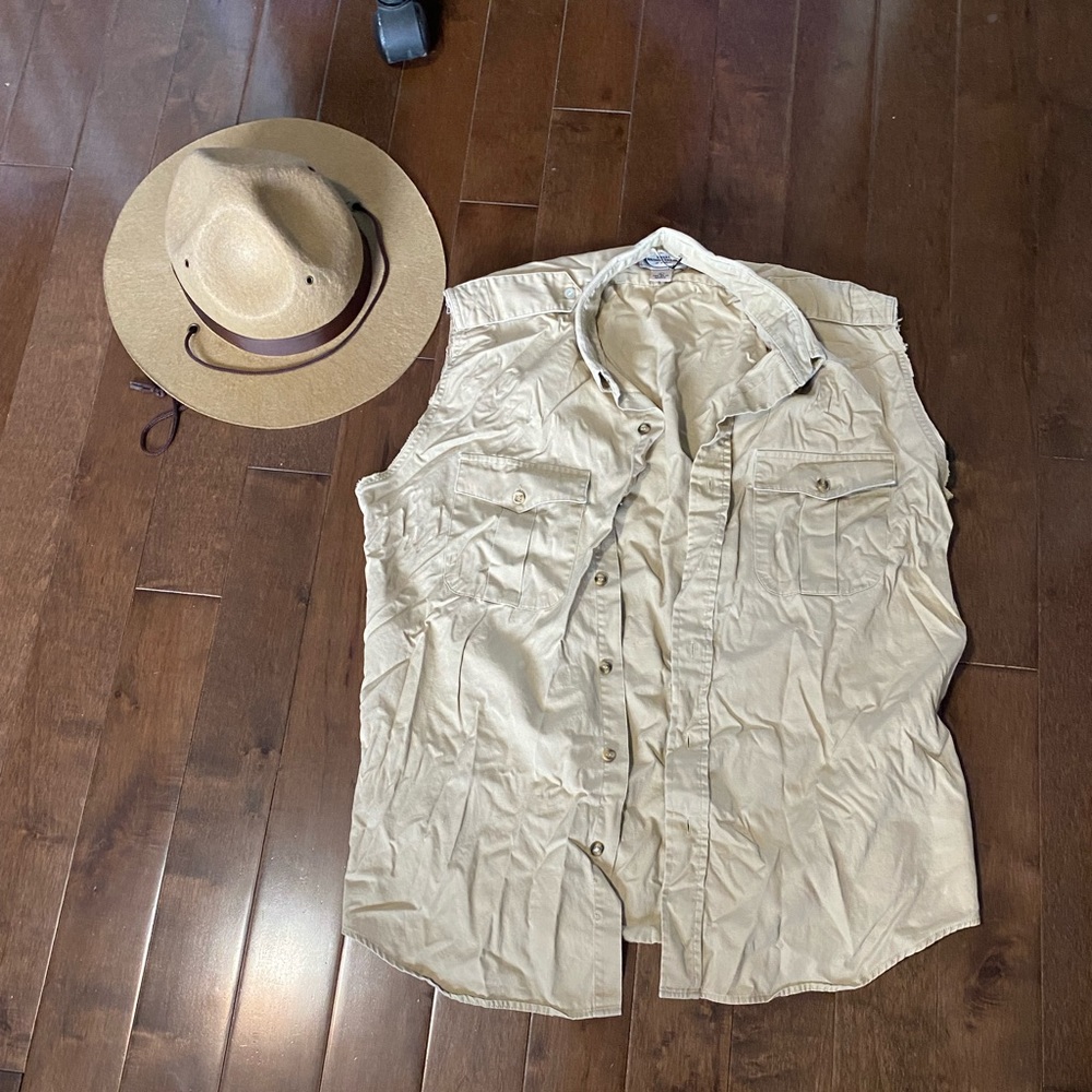 Steve Irwin Halloween costume.